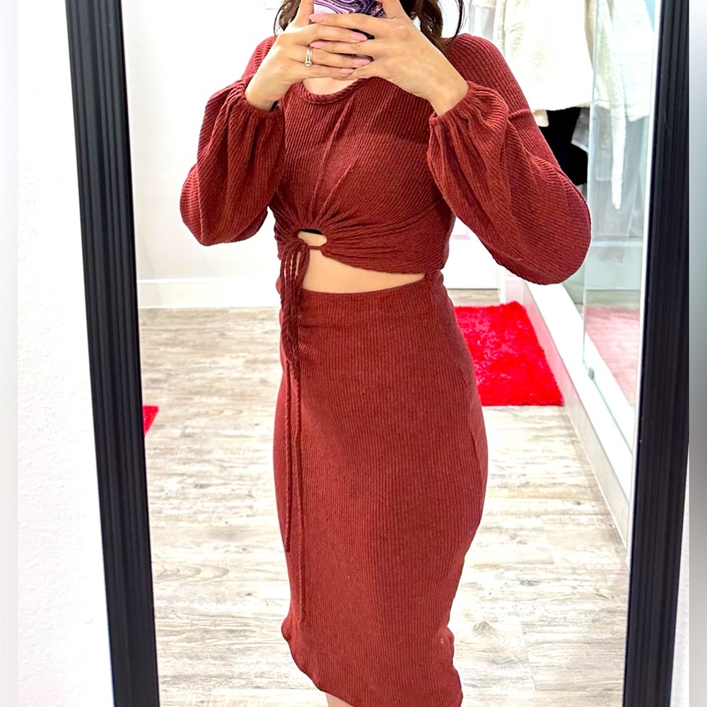 Long sleeve bodycon